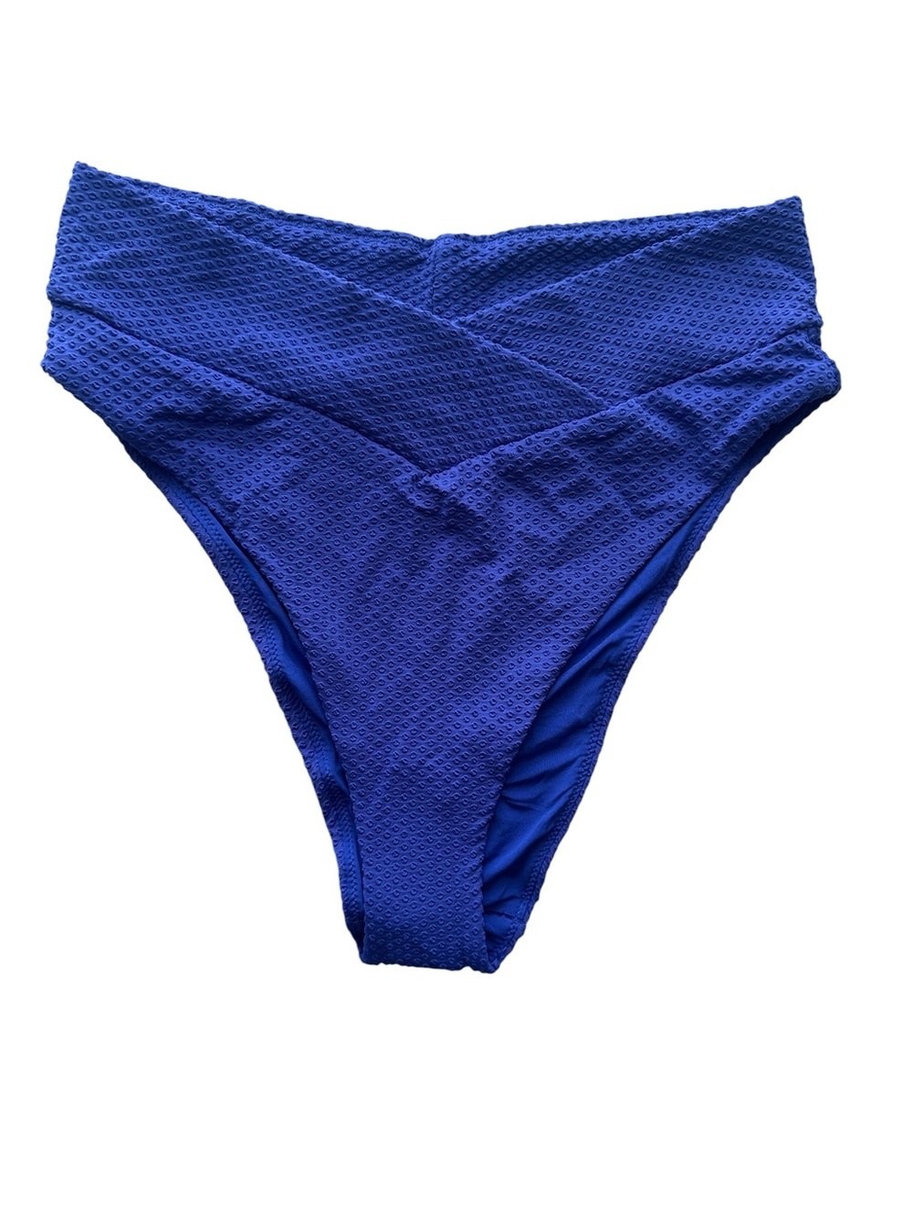 aerie High-Cut Cheeky Bikini Bottoms - Blue